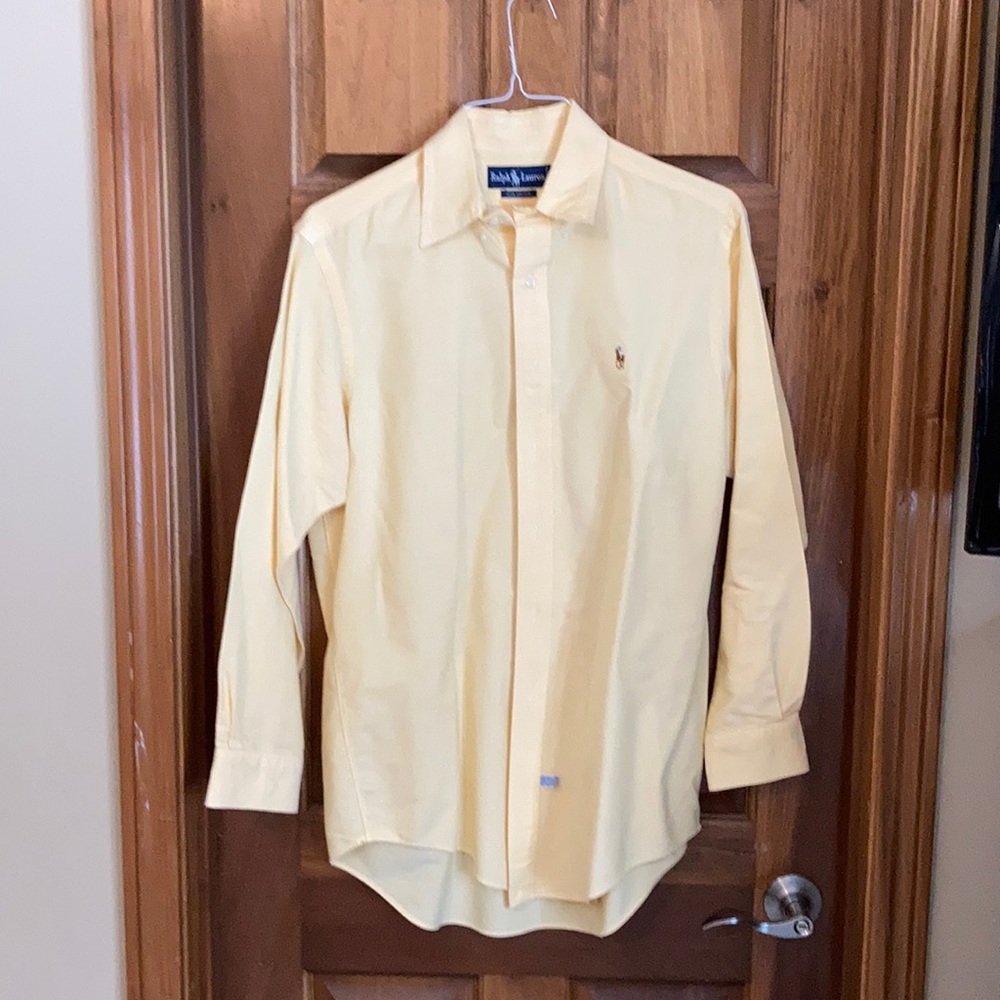 Nice Ralph Lauren polo shirt yellow Large